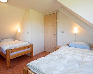 Schlafzimmer mit zwei Einzelbetten in 8690 - Junier - Huisman, Zuid-Eierland, Texel, ideal fr Kinder oder Freunde.