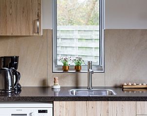 Kche mit Aussicht im Pflegeheim De Triaan, Pflegeheim auf Texel, Waddeninseln.