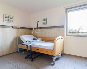 Komfortables Schlafzimmer im Pflegeheim De Triaan, Ferienhaus in Zuid-Eierland, Texel.