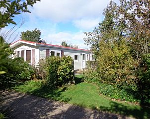 Vakantiepark de Bremakker - Bosveld 104 chalet omgeven door groene natuur in De Dennen, Texel, Waddeneilanden.