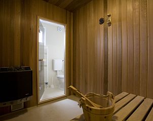 Priv sauna van Villetta Sauna in De Dennen, Texel, ideaal voor ontspanning tijdens je verblijf.