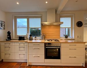 Vollstndig ausgestattete Kche im Bungalowpark Verste Coogh - Bungalow 52, De Dennen, Texel.