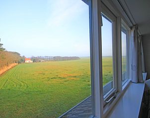 Blick auf die grne Umgebung vom Apartment Bos en Duin 36, De Dennen, Texel.