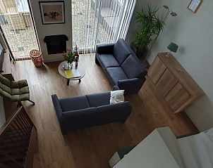 Gemtliches Wohnzimmer von Bungalowpark Gortersmient, Ferienhaus Gortersmient 308 in De Dennen, Texel. Ein idealer Ort fr Entspannung.