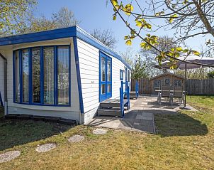 Vacation park de Bremakker Weideveld 61, Texel, vacation home with spacious veranda in De Dennen, surrounded by nature.