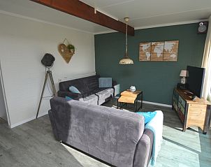 Gemtliches Wohnzimmer im Bungalow Verste Coogh 66, Ferienhaus in De Dennen, Texel.