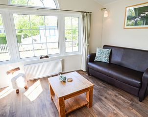 Blick aus dem Wohnzimmer des Vakantiepark De Koorn-aar Typ F, Texel.