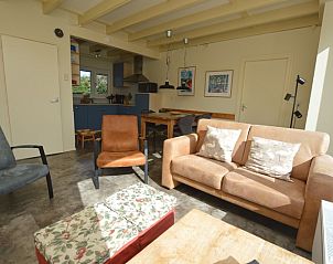 Comfortabele binnenruimte van Tempelierweg 27 - Matranos vakantiehuis in De Dennen, Texel.