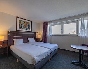 Moderne slaapkamer in Amrth Grand Hotel de lEmpereur, Maastricht, comfortabele accommodatie in Zuid Limburg.