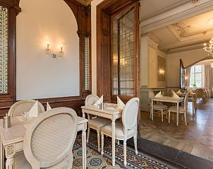 Elegante eetruimte in Hotel Bigarr Maastricht Centrum, vakantieverblijf in Zuid Limburg.