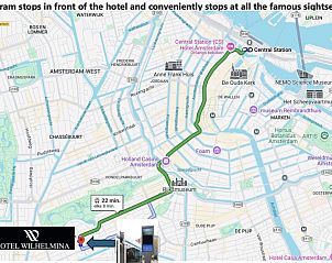 Verblijf 015109 - Vakantie appartement Amsterdam eo - Aadam Hotel Wilhelmina