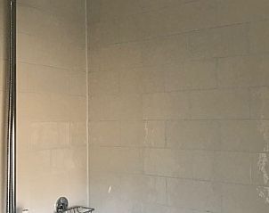 Moderne douche in Anders Wad(t) vakantiehuis, Oost-Vlieland, Vlieland.