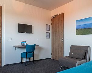 Comfortabele binnenruimte van Hotelletje de Veerman, vakantieappartement in Vlieland, Waddeneilanden.