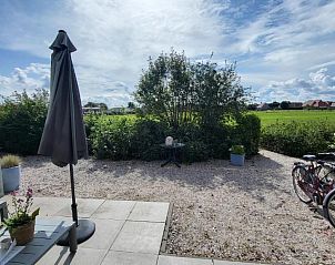 Uitzicht op de omgeving vanaf Duinzicht appartement in Buren, Ameland.