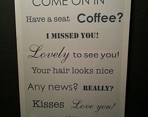 Welkomstbord in Appartement Amelander-Kaap TIME-OUT met ZWEMBAD, Hollum, Ameland, met warme begroeting.