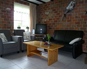 Gemtliches Wohnzimmer im Ferienhaus elsbeth.op-ameland, Ballum, Watteninseln.