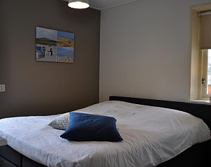 Comfortabele slaapkamer in Wad&Wal vakantiehuis, Ballum, Ameland, Waddeneilanden.