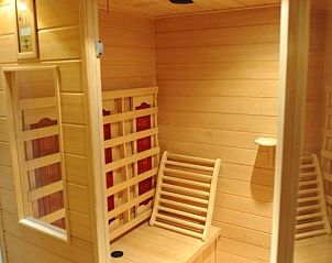 Priv sauna in Esdoorn vakantiehuis, Ballum, Ameland voor ultieme ontspanning op de Waddeneilanden.