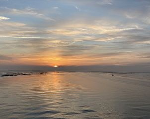 Atemberaubender Sonnenuntergang auf Ameland, in der Nhe des Ferienhauses Arcoz, Ballum.