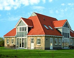 Meadow Villa A 6 in Hollum, Ameland: charmantes Ferienhaus mit roten Dchern und groem Garten auf den Watteninseln.
