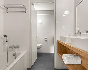 Blick aus dem zweiten Schlafzimmer in Ameland State 4-Zimmer-Wohnung in Nes, Ameland.