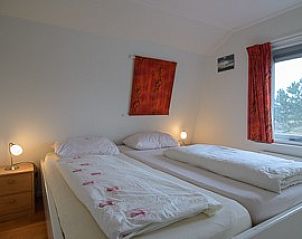 Komfortables Schlafzimmer im Ferienhaus Scheirmonnikoog, Schiermonnikoog, Watteninseln.