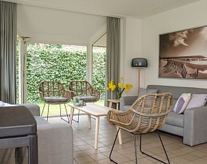 Gezellige woonkamer in Bergvliet vakantiehuis op Schiermonnikoog, Waddeneilanden