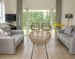 Comfortabele zithoek in Bergvliet vakantiewoning op Schiermonnikoog, Waddeneilanden