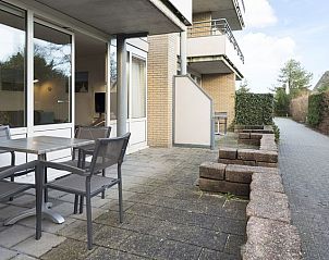 Gezellig terras bij Vitamaris 4-6-persoons appartement op Schiermonnikoog.
