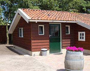 Henny vakantiehuis in Schiermonnikoog met charmante houten buitenkant, omgeven door natuur op de Waddeneilanden.