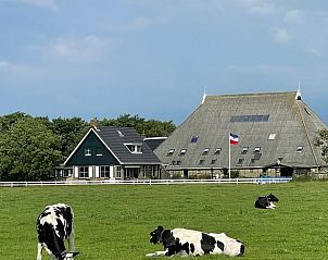 Landelijke omgeving van Huisje in Schiermonnikoog, vakantiehuis in Schiermonnikoog, Waddeneilanden.
