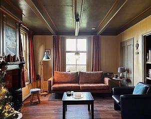 Gezellige woonkamer in Huisje in Schiermonnikoog, vakantieverblijf in Schiermonnikoog, Waddeneilanden.