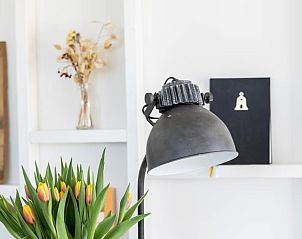 Decoratieve details in Huisje in Oudega SWF, vakantiehuis in Oudega, Friese meren.