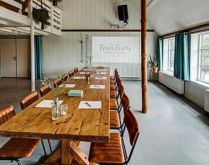 Moderne doucheruimte in vakantiehuis FR006 in Nijhuizum, voorzien van alle gemakken.