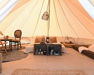 Verblijf 100123 - Tenthuis Tjeukemeer - Smûk Lytse Bell Tent