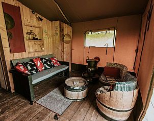 Verblijf 100224 - Vakantiewoning Tjeukemeer - Vakantiehuis Kampari - Luxe Safaritent - Kraanvogel