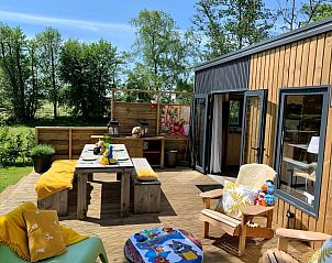 Verblijf 100225 - Vakantiewoning Tjeukemeer - Vakantiehuis Kampari - Tiny house - Praathuis