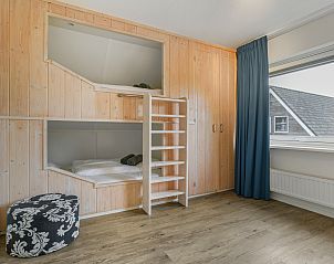 Plattegrond bovenverdieping van Waterpark Terherne waterwoning, Sneekermeer.