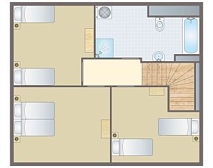 Verblijf 1605125 - Bungalow Lauwersmeer - Esonstad | 6-persoons woning | 6L1