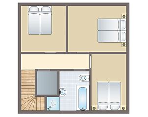 Verblijf 1605153 - Bungalow Lauwersmeer - Esonstad | 6-persoons woning | 6L2
