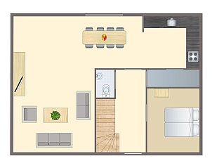 Unterkunft 1605185 - Bungalow Lauwersmeer - Esonstad | 8-persoons woning | 8E1