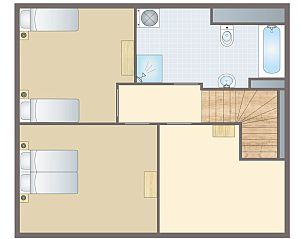 Unterkunft 1605197 - Bungalow Lauwersmeer - Esonstad | 4-persoons kinderbungalow | 4LK