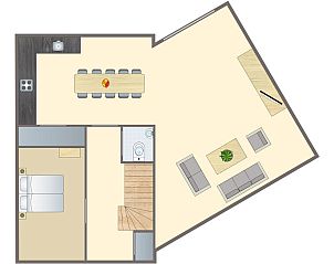 Verblijf 1605214 - Bungalow Lauwersmeer - Esonstad | 10-persoons woning | 10F1