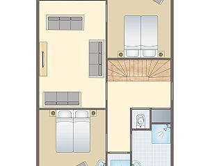 Unterkunft 1605224 - Bungalow Lauwersmeer - Esonstad | 12-persoons woning | 12G