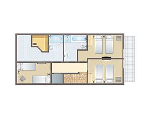 Verblijf 1605228 - Bungalow Lauwersmeer - Esonstad | 6-persoons woning | 6EL