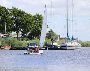 Guest house 160596 - Holiday property Lauwersmeer - Vakantiehuis Chalet Ufergrundst�ck mit eigenem Angelplatz