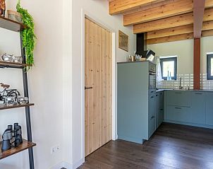 Moderne keuken in vakantiehuis Huisje in Spier, Midden Drenthe.