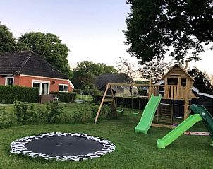 Playground at Cottage in Schoonloo, vacation home in Drenthe, ideal for families.
