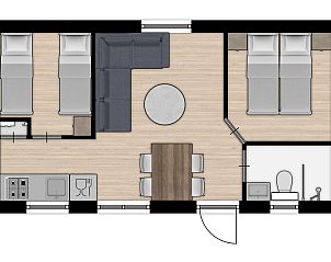 Guest house 171026 - Holiday property Midden Drenthe - Chalet Comfort 4