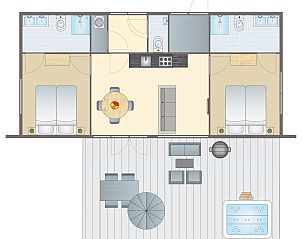 Verblijf 171608 - Bungalow Midden Drenthe - 4-persoons villa | 4CE1